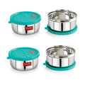 Stainless Steel Airtight Storage Containers for Kitchen - 450 ML (Set of4)