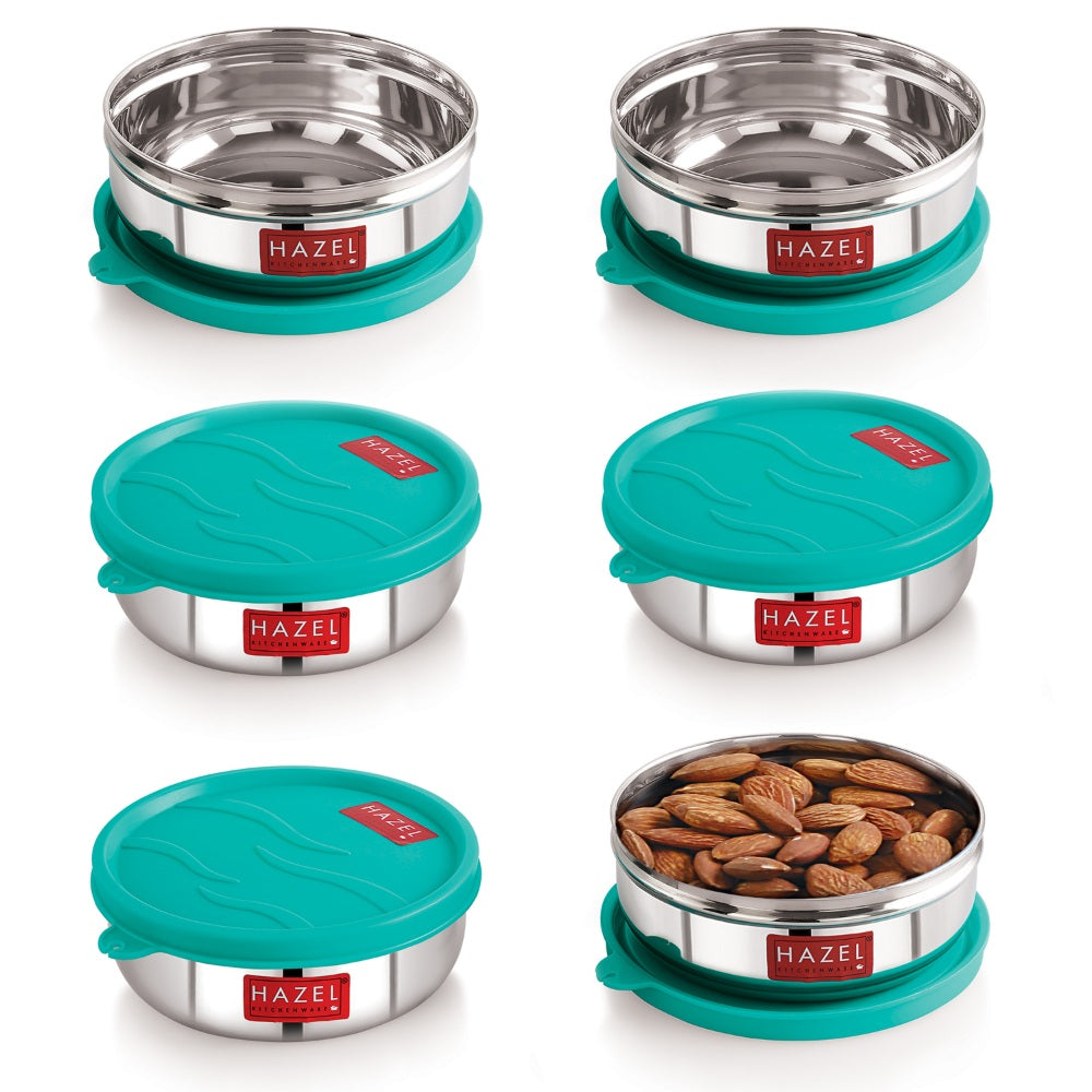 Leak Proof & Airtight Containers – 300 ML (Set of 6)