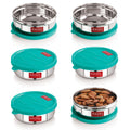 Leak Proof & Airtight Containers – 300 ML (Set of 6)