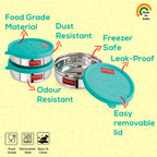 Leak Proof & Airtight Containers – 300 ML (Set of 6)
