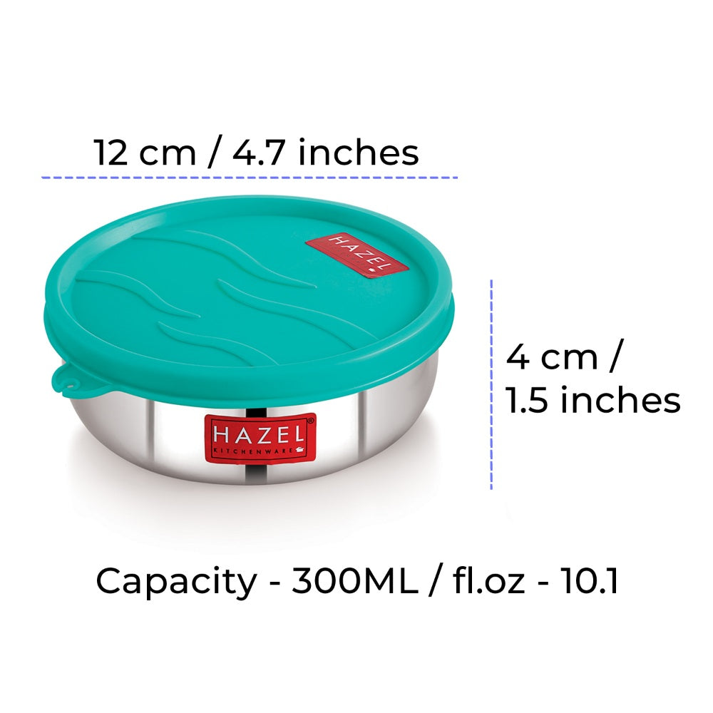 Leak Proof & Airtight Containers – 300 ML (Set of 2)