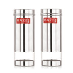 Steel Fridge Storage Container – 600 ML (Set of 2)