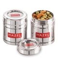 Snack Container Set with Transparent Lid – 500ML Set of 2