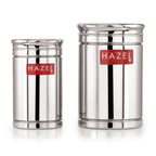 Stainless Steel Container Set of 2 (800ML, 1800ML)