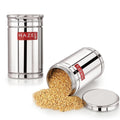 Stainless Steel Container Set - 1200 ML (Set of 2)