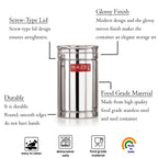 Stainless Steel Container Set - 1200 ML (Set of 2)