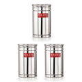 Stainless Steel Container Set - 800 ML (Set of 3)