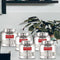 Stainless Steel Transparent Container (Barni Shape)– 350 ML (Set of 5)
