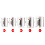 Steel Storage Container Set of 5