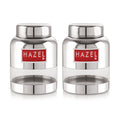 Stainless Steel Airtight Containers –  600 ML, Set of 2
