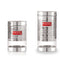 Stainless Steel Transparent Containers Set of 2 (600, 900 ML)