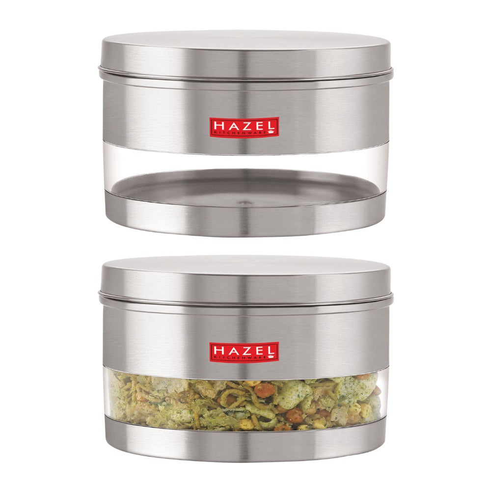 Stainless Steel Airtight Mukhwas and Masala Storage Containers