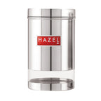 Glossy Transparent Steel Container, 1700 ML – Set of 6