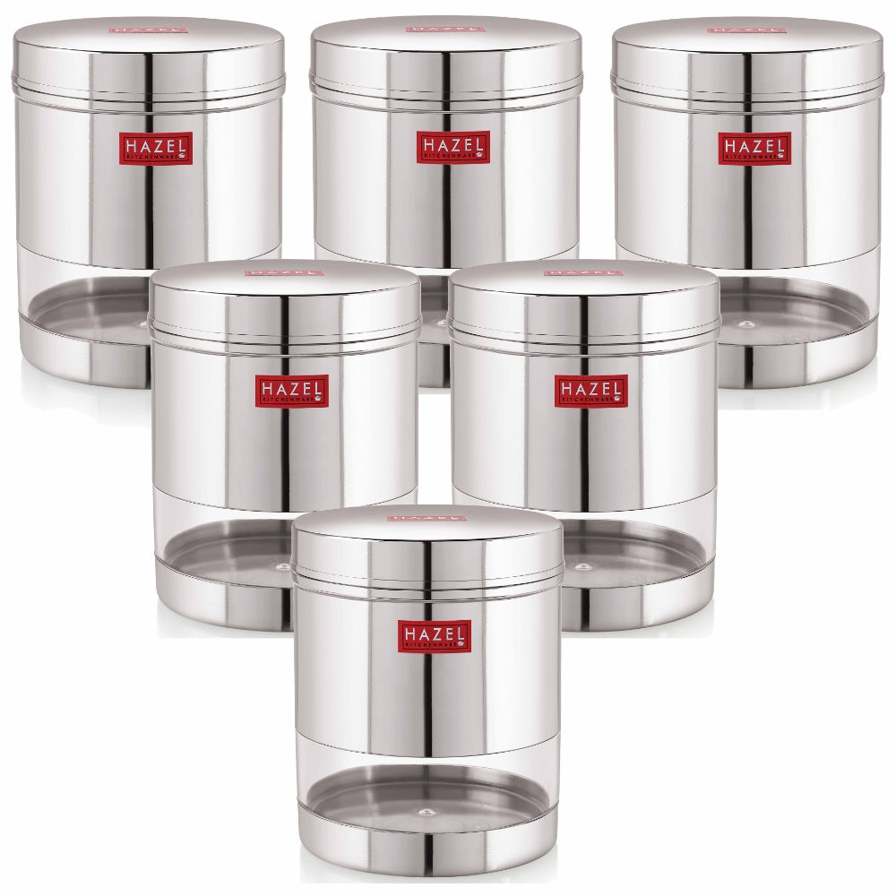 Stainless Steel Airtight See Through Container