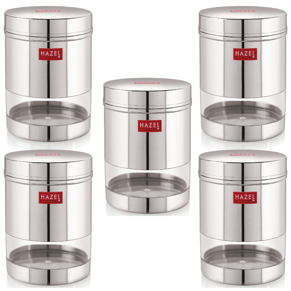 Stainless Steel Airtight See Through Container
