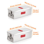 Stainless Steel Jewellery Box Organisers For Women - Set Of 2