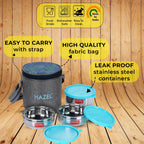 3 Leak Proof Lunch Boxes (2 Pc - 300 ML , 1 Pc -  450 ML )