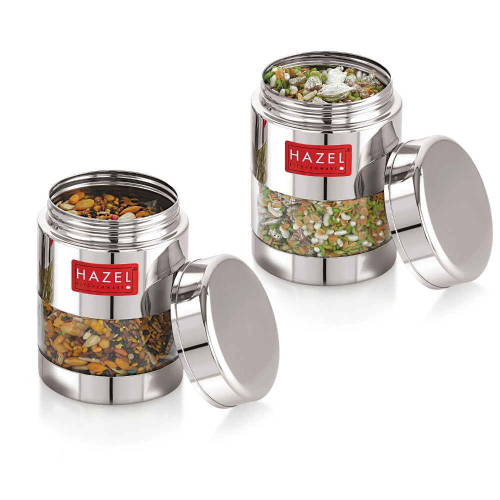 Stainless Steel Airtight Mukhwas and Masala Storage Containers