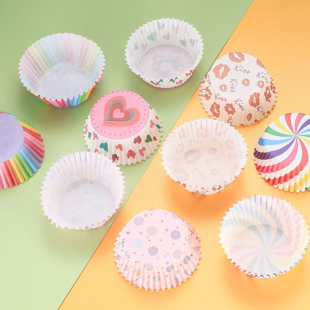 Paper Cupcake/Muffin Cups – Pack of 100