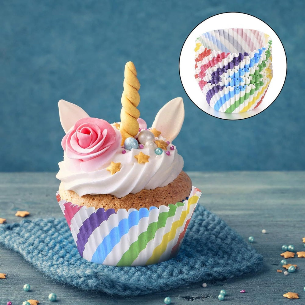 Paper Cupcake/Muffin Cups – Pack of 100