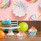 Paper Cupcake/Muffin Cups – Pack of 100