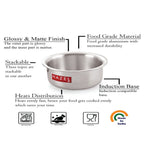 Induction Base Aluminium Tope(Patila) with Lid – 5300 ML, 27.6 cm
