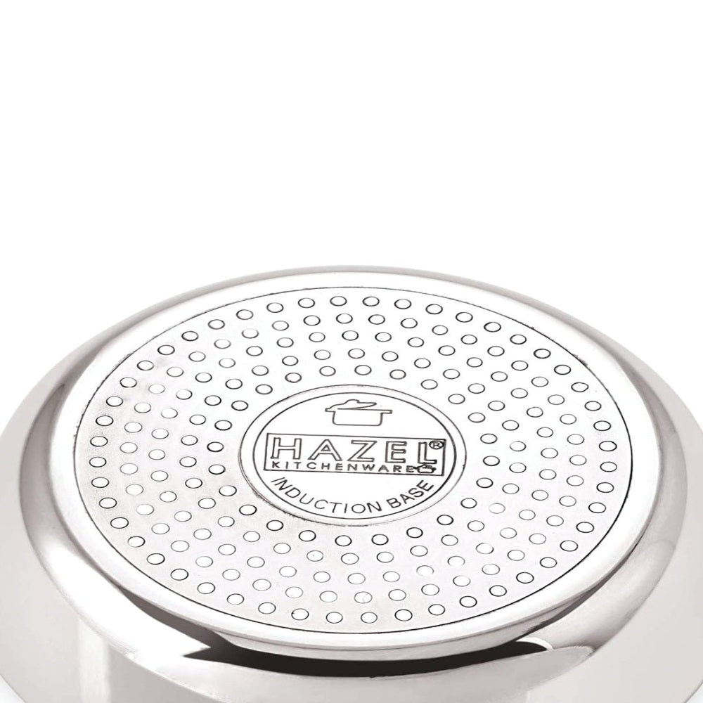 Induction Base Aluminium Tope(Patila) with Lid – 5300 ML, 27.6 cm