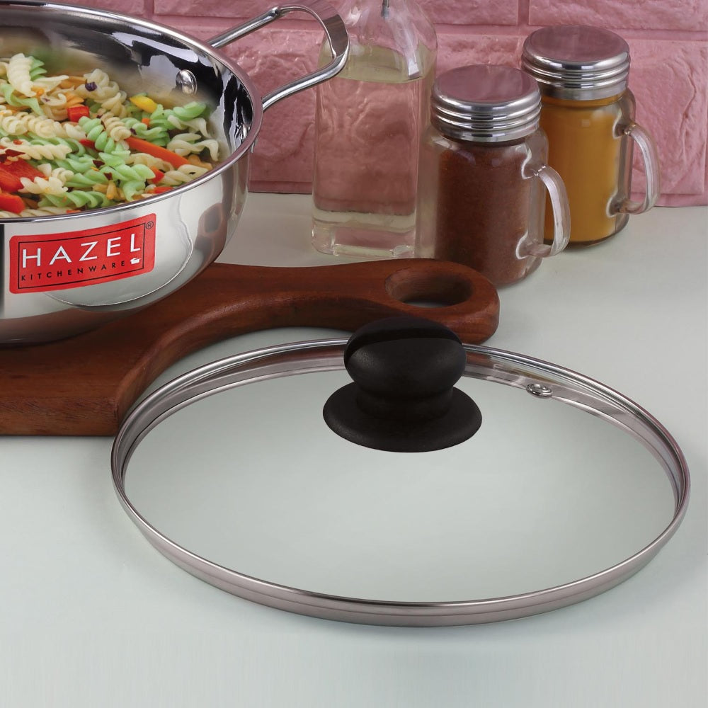 Glass Cookware Lid with Knob – 26.8 cm
