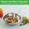 Triply Stainless Steel Fry Pan, 2.8 L, 30 cm