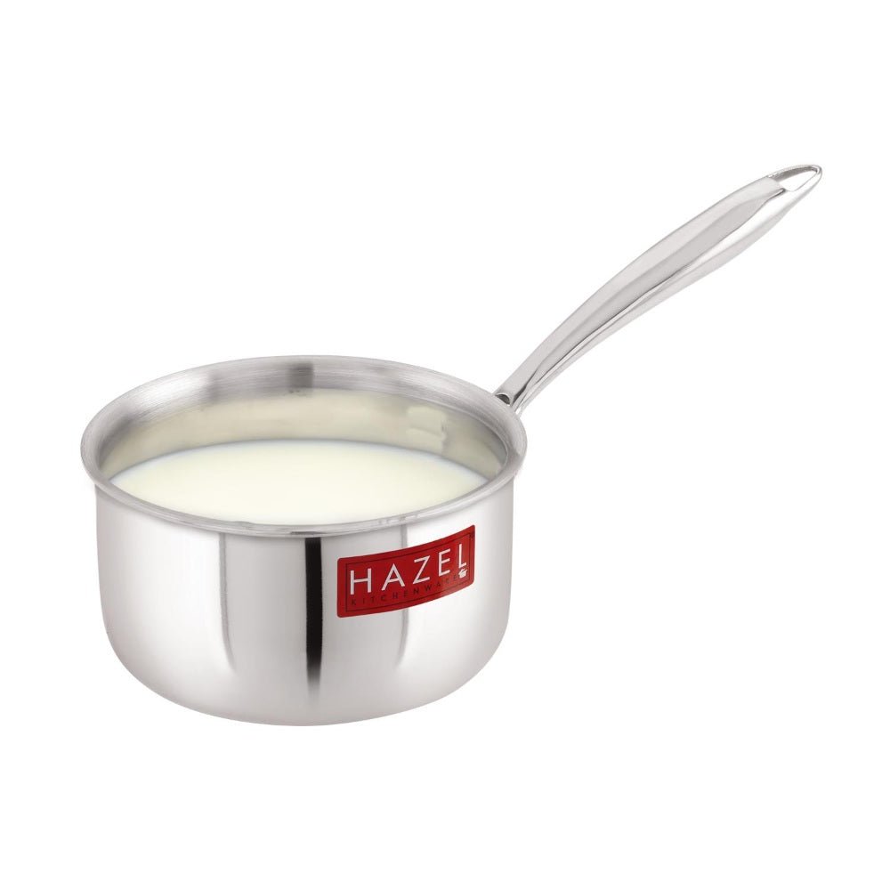 Triply Stainless Steel Induction  Milkpan – 1.6 L, 16 cm
