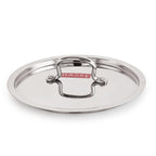 Stainless Steel Cookware Plain Lid with Handle – Outer Diameter 34.2 cm, Inner Diameter 32 cm