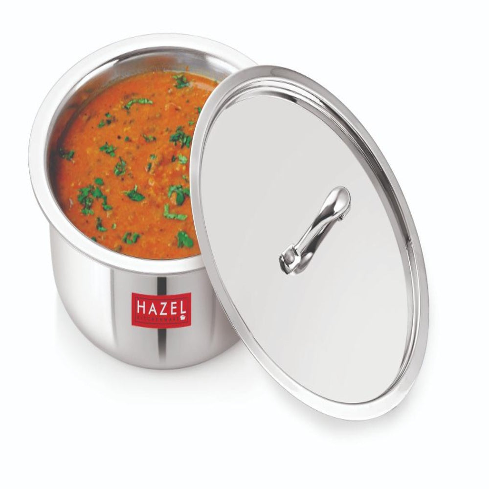 Triply Stainless Steel Tope with Lid – 5.8 L, 27.6 cm