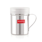 Stainless Steel Powder Shaker with Handle & Plastic  Cap – 310 ML (Set of 2)