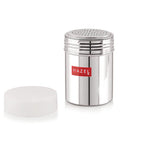 Stainless Steel Powder Shaker  with Plastic  Cap – 310 ML (Set of 2)