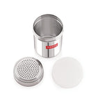 Stainless Steel Powder Shaker  with Plastic  Cap – 310 ML (Set of 2)