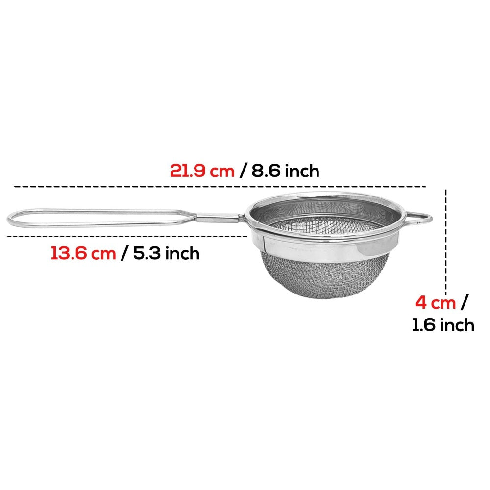 Stainless Steel Tea Strainer – 8.3 cm Dia