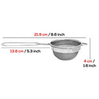 Stainless Steel Tea Strainer – 8.3 cm Dia