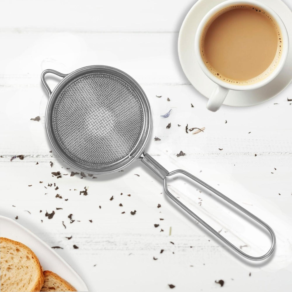 Stainless Steel Conical Shape Food Strainer  -22.2 cm
