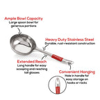 Stainless Steel Round Ladle/Kadchi for Serving Dal  – 8 cm