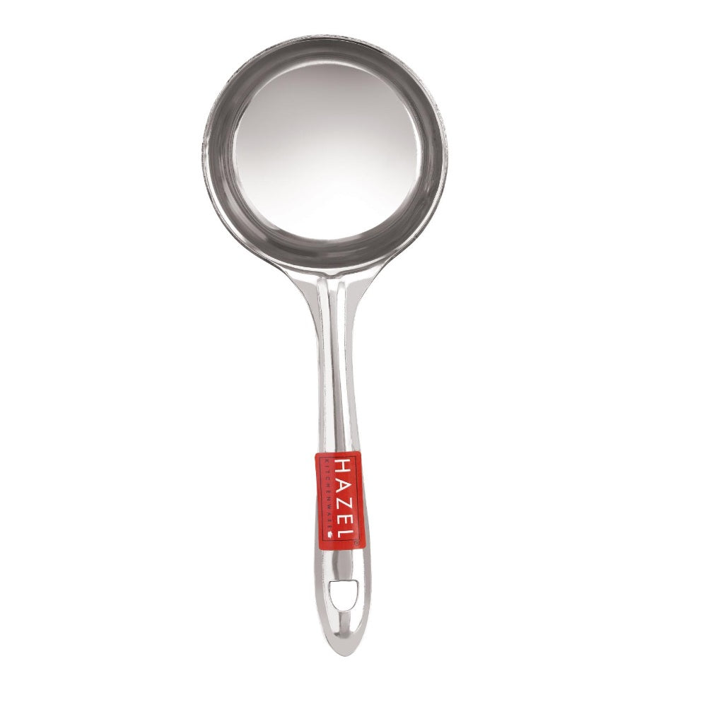 Stainless Steel Round Ladle/Kadchi for Serving Dal  – 8 cm