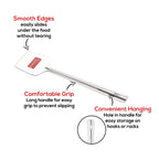 Stainless Steel Dosa Turner, Flat Base Tavetha Palta - 24.5cm
