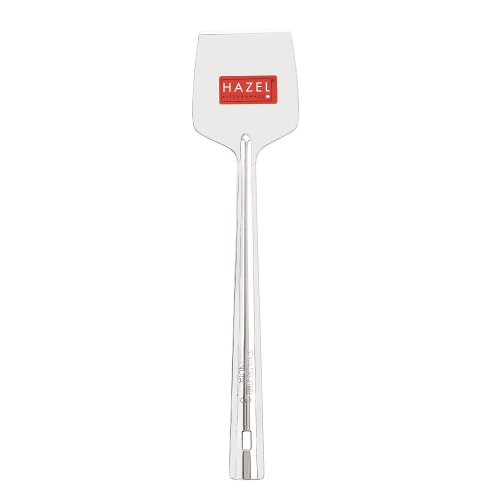 Stainless Steel Dosa Turner, Flat Base Tavetha Palta - 24.5cm