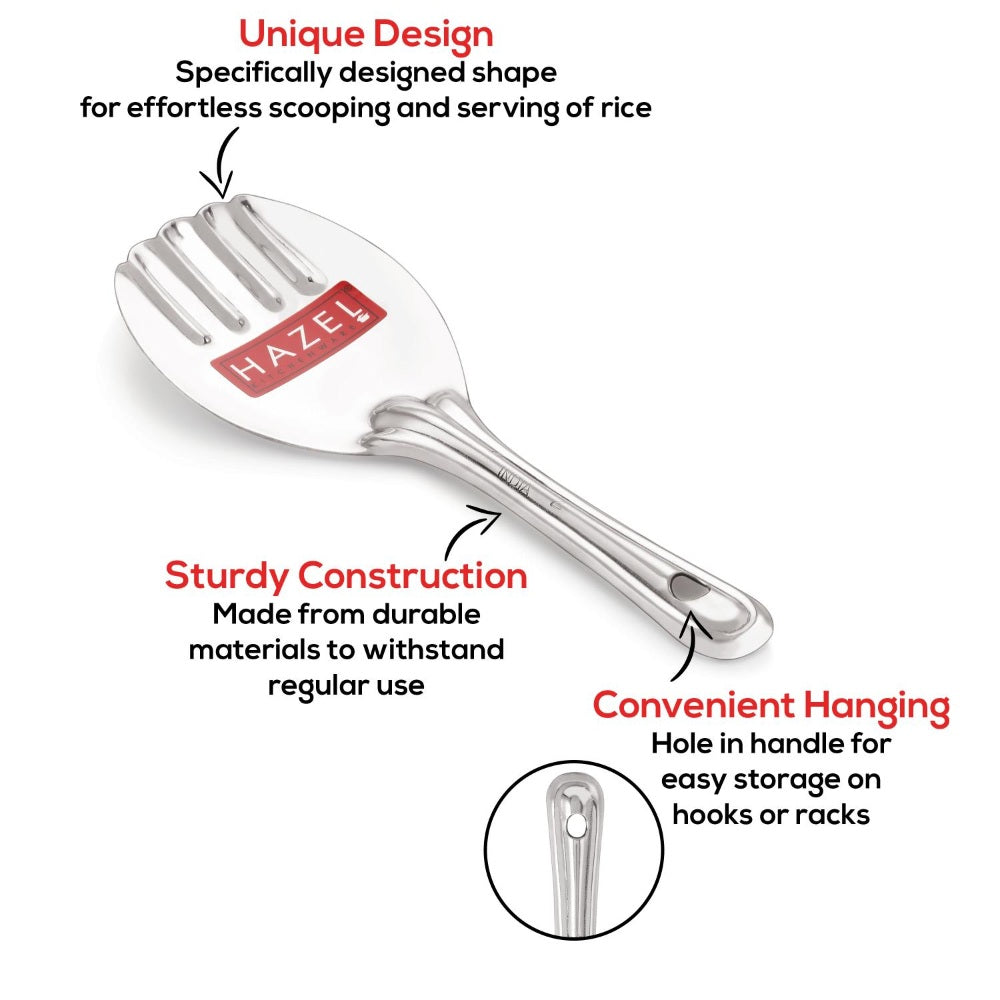 Stainless Steel Rice Panja Scooper