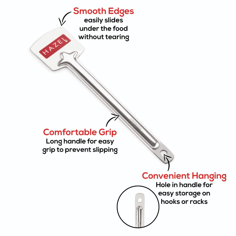 Feature infographic of the tavetha turner with callouts for smooth edges