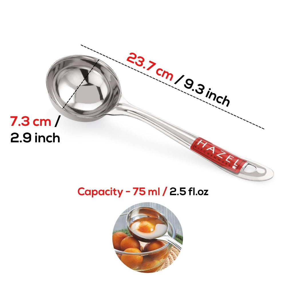 Stainless Steel Soup & Curry Ladle – 7.3 cm