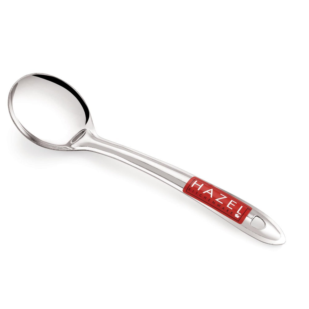 Stainless Steel Oval Shape Serving Spoon
