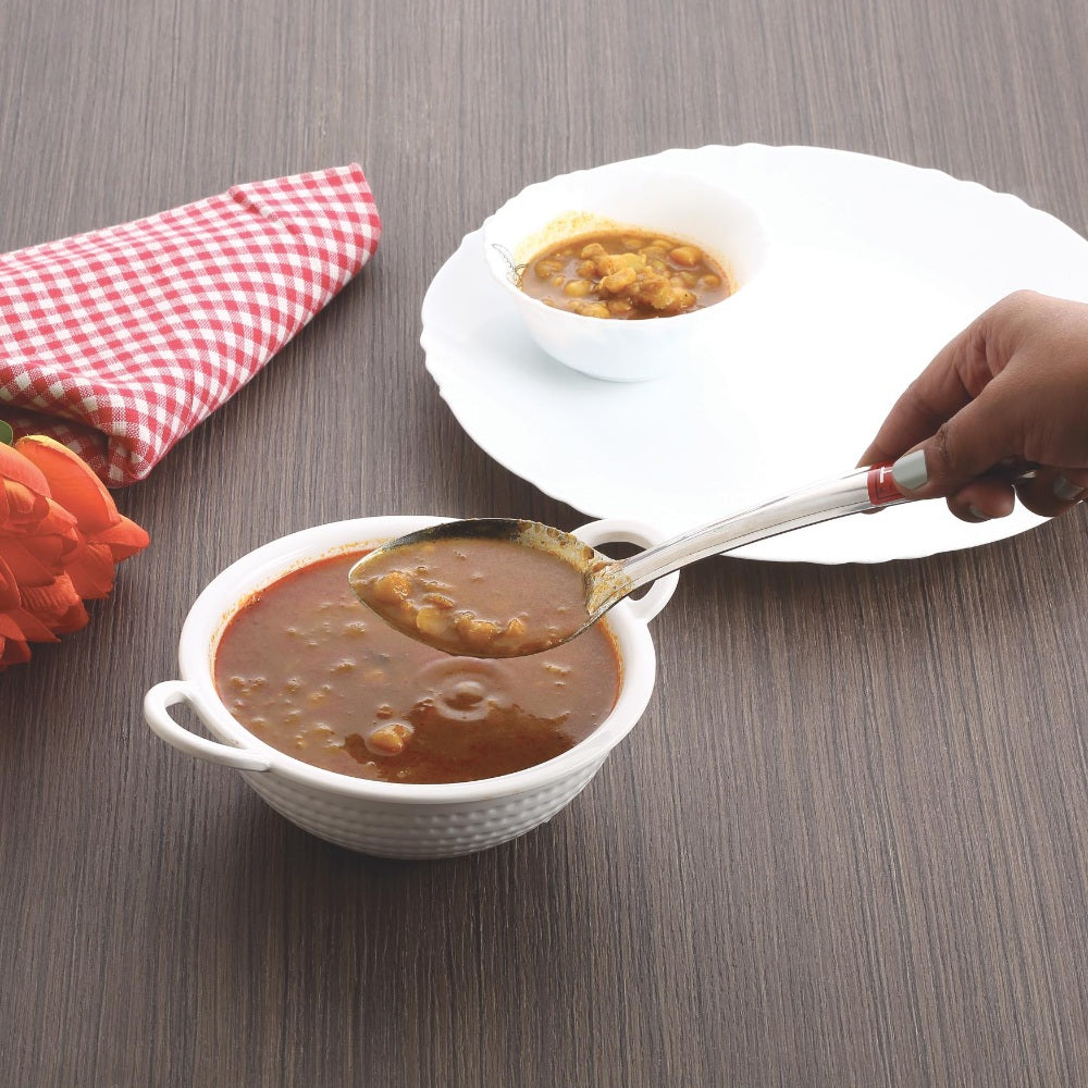 Stainless Steel Paan Shape Serving Spoon
