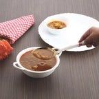 Stainless Steel Paan Shape Serving Spoon