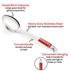Stainless Steel Paan Shape Serving Spoon