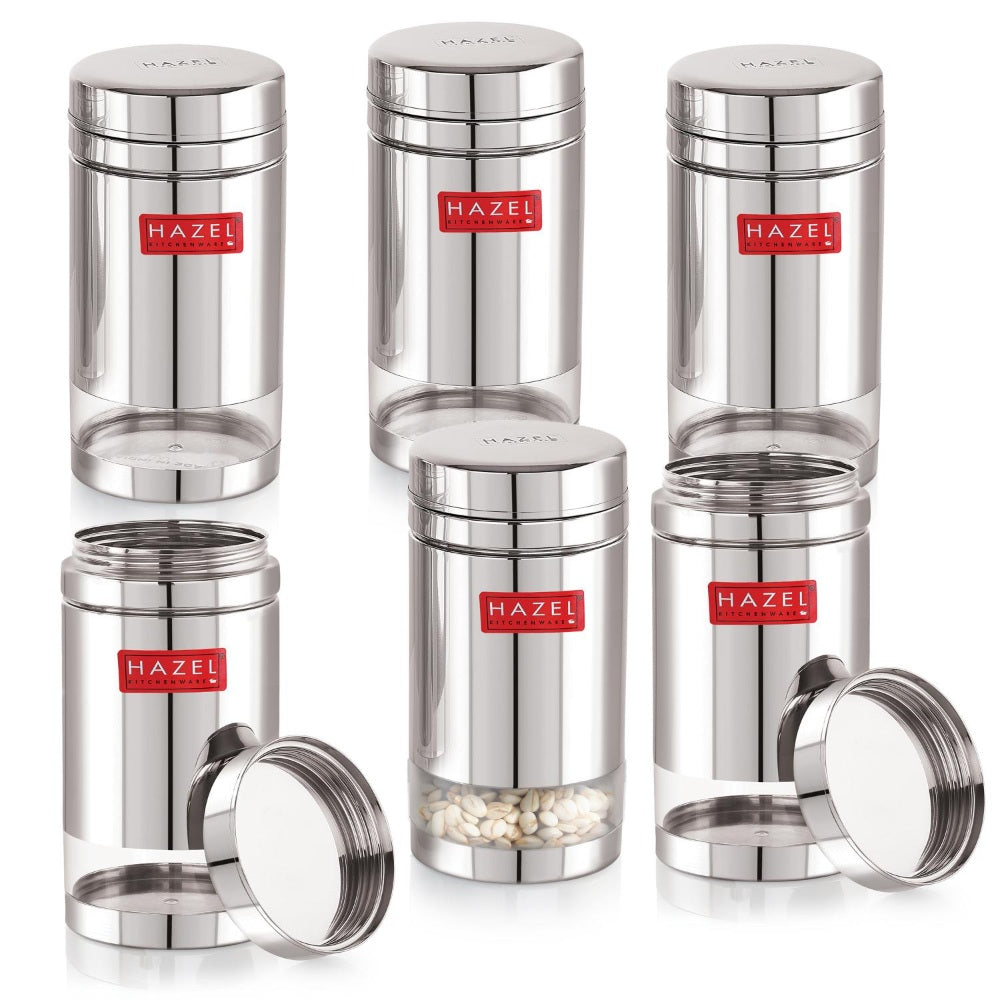 Airtight Stainless Steel Dabba Set, Kitchen Food Storage Containers